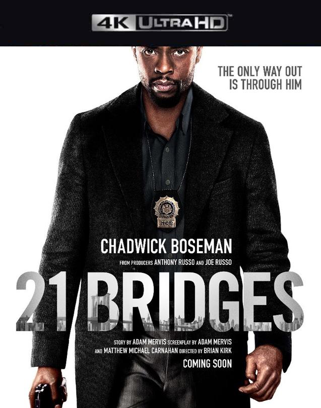 21 Bridges  VUDU 4K