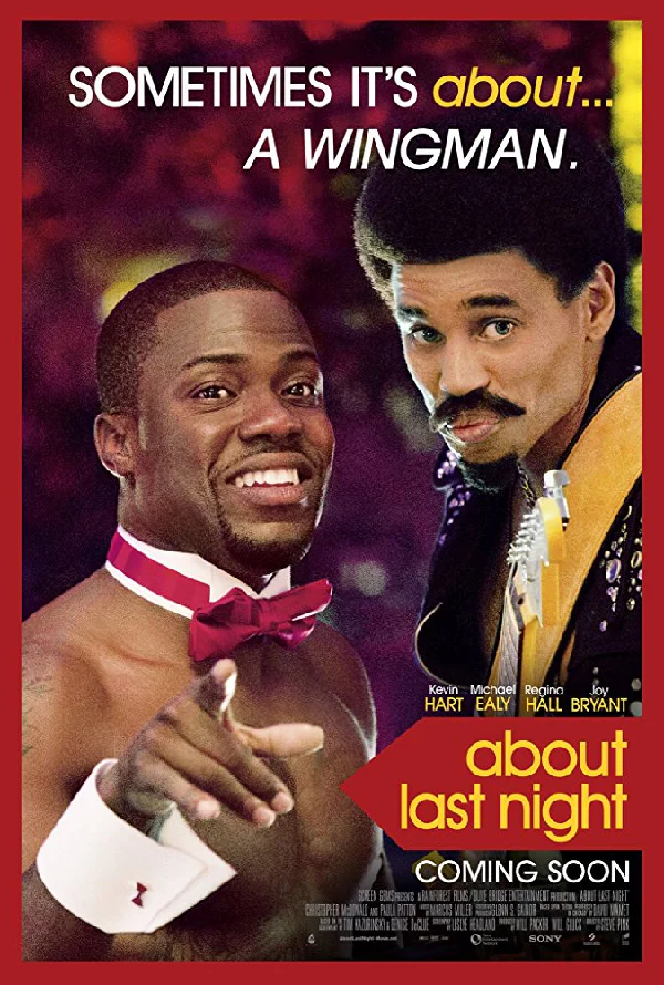 About Last Night VUDU HD or iTunes HD via Movies Anywhere