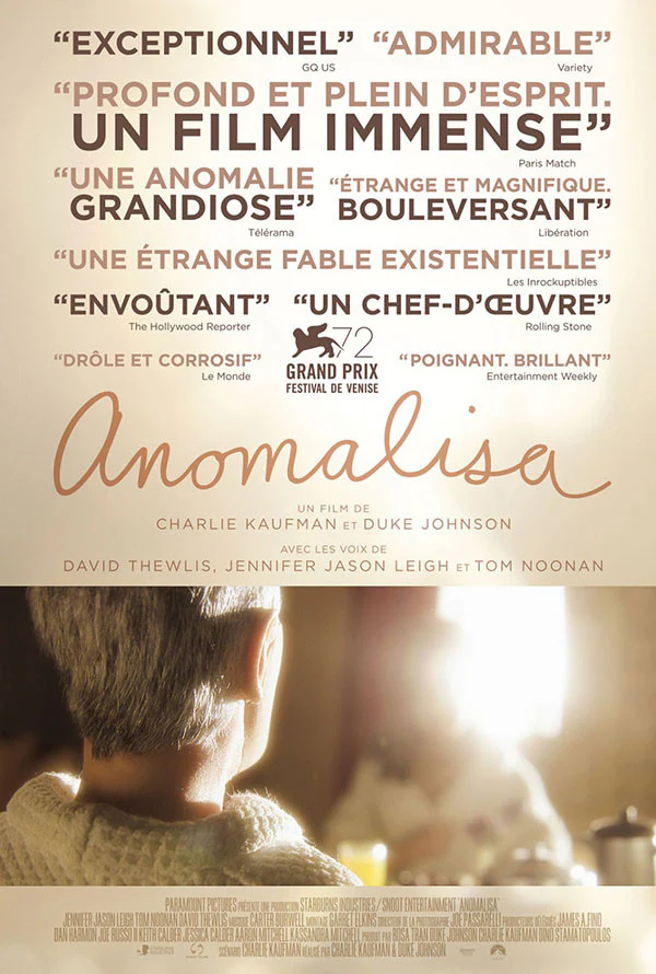Anomalisa VUDU HD or iTunes HD
