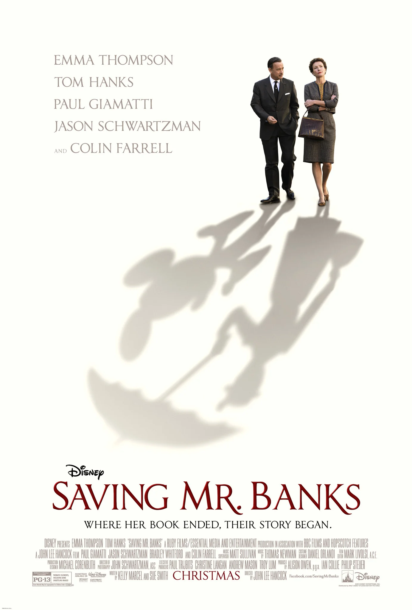 Saving Mr. Banks DMA, Vudu, iTunes or Google Play