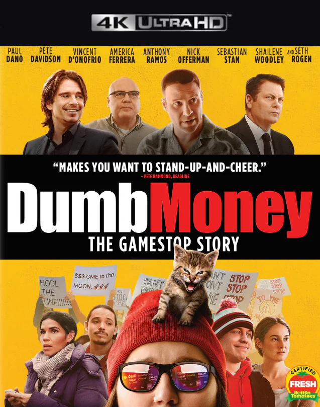 Dumb Money VUDU 4K or iTunes 4K via MA