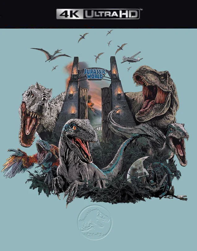 Jurassic World Trilogy VUDU 4K or iTunes 4K via Movies Anywhere