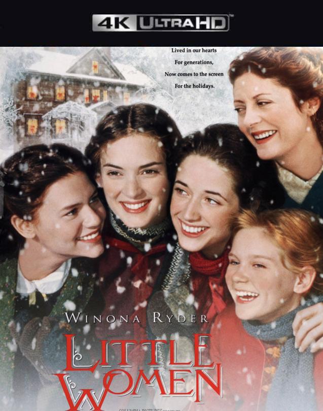 Little Women 1994 VUDU 4K or iTunes 4K via Movies Anywhere