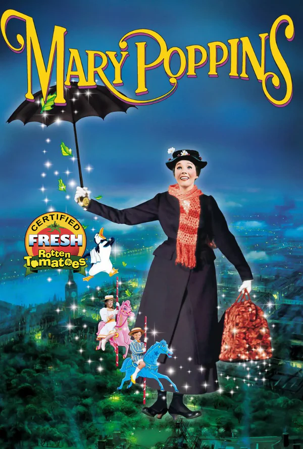 Mary Poppins 1964 VUDU HD or iTunes HD via MA