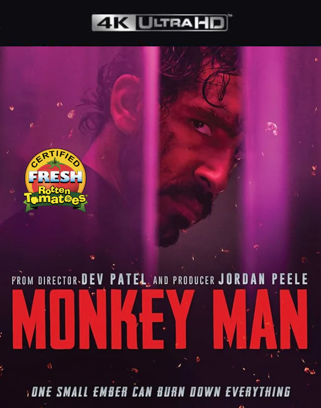 Monkey Man VUDU 4K or iTunes 4K via MA
