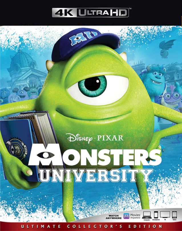 Monsters University MA 4K VUDU 4K iTunes 4K
