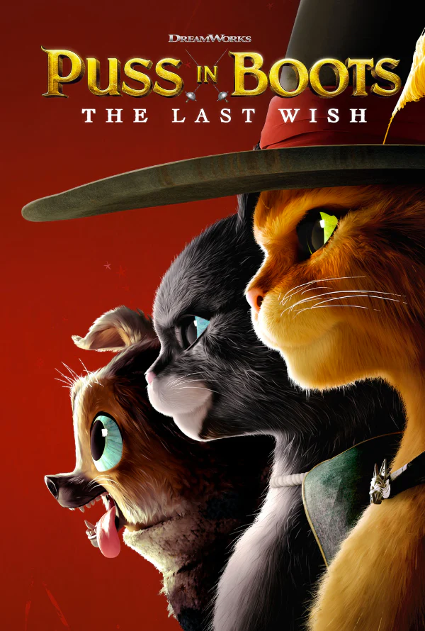 Puss in Boots The Last Wish VUDU HD or iTunes HD via MA