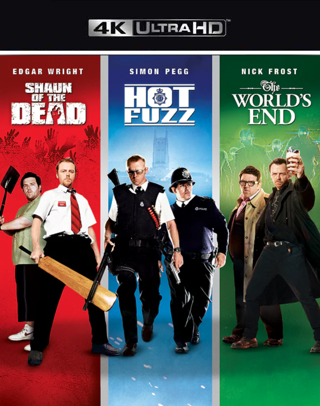 Shaun of the Dead - Hot Fuzz - The World's End MA VUDU 4K FandangoNow 4K