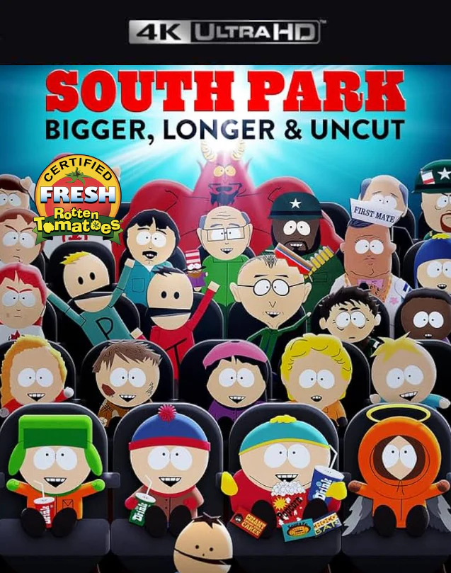 South Park Bigger, Longer & Uncut VUDU 4K