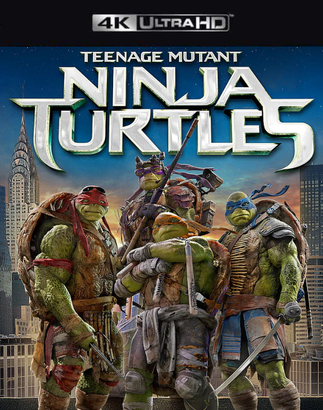 Teenage Mutant Ninja Turtles 2014 VUDU 4K or iTunes 4K