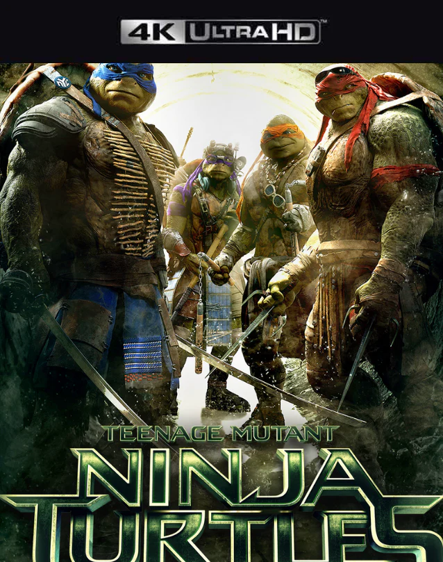 Teenage Mutant Ninja Turtles 2014 iTunes 4K