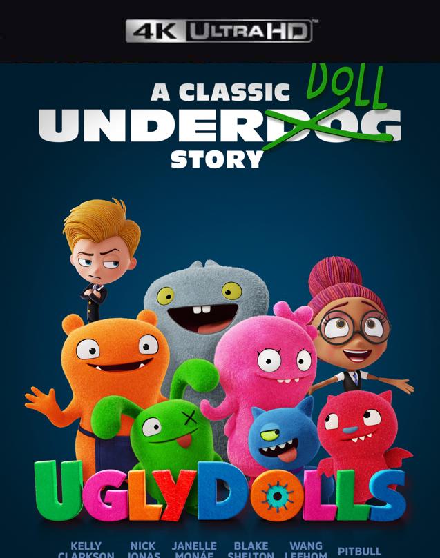 Ugly Dolls Vudu 4K
